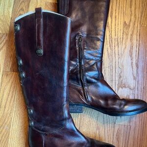 Arturo Chiang Dark Brown and Black Boots